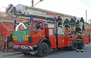 Leiterwagen der Feuerwehr Witten als Geschenk an die Stadt Mekelle