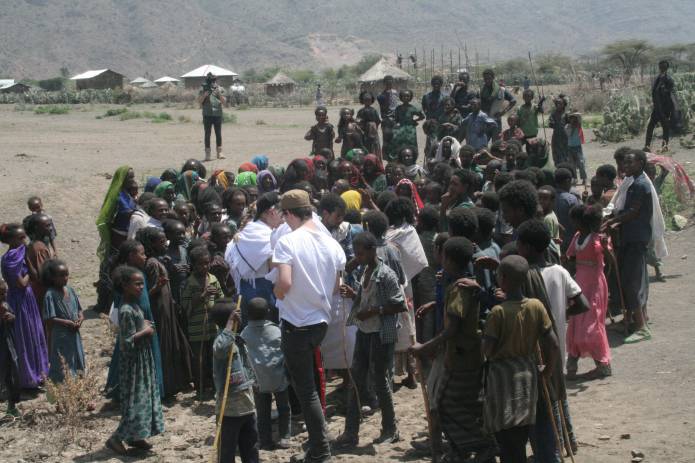 Schuleröffnung in Äthiopien
