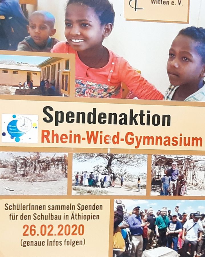 Spendenaktion_Rhein-Wied Gymnasium für Etiopia-Witten