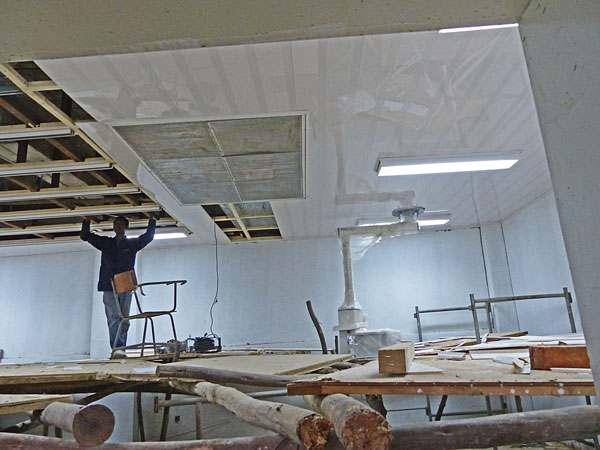 Ayder cath lab ceiling