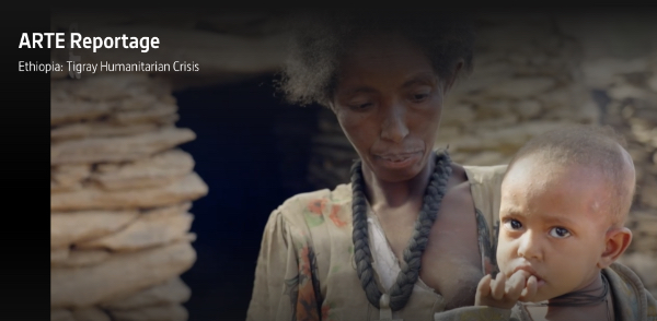Famine in Tigray Childre suffer video Arte