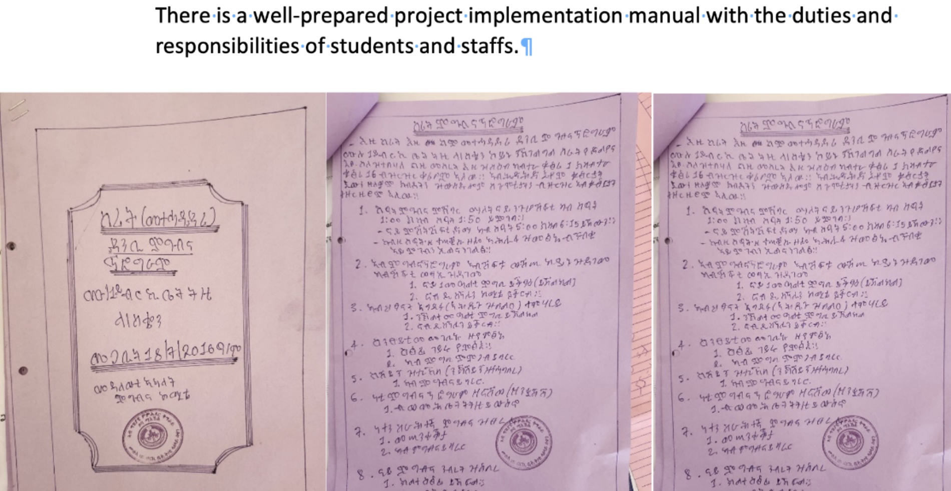 project implementation manual 